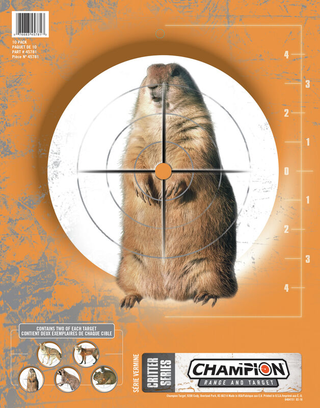 Champion-Critter-Targets-Groundhog