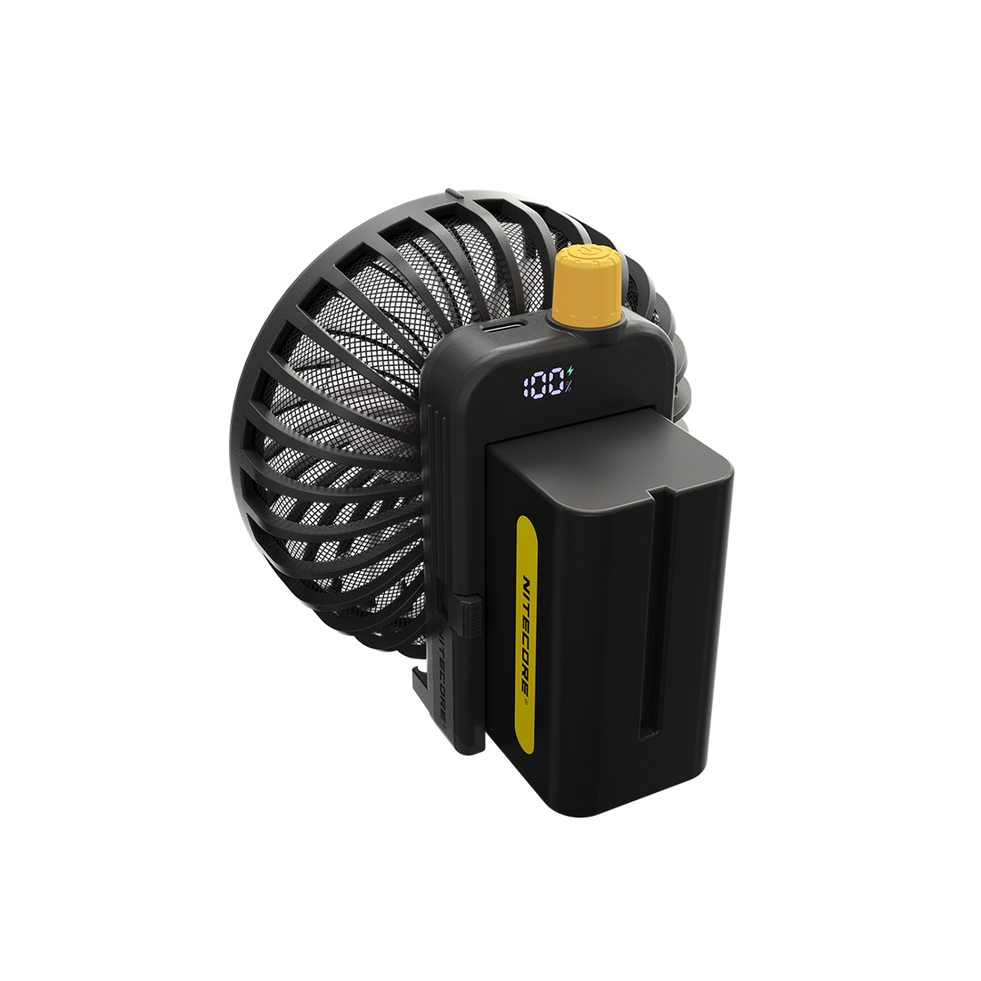 Nitecore CW10 CineWind 10 Portable Cord-Free Photography Fan