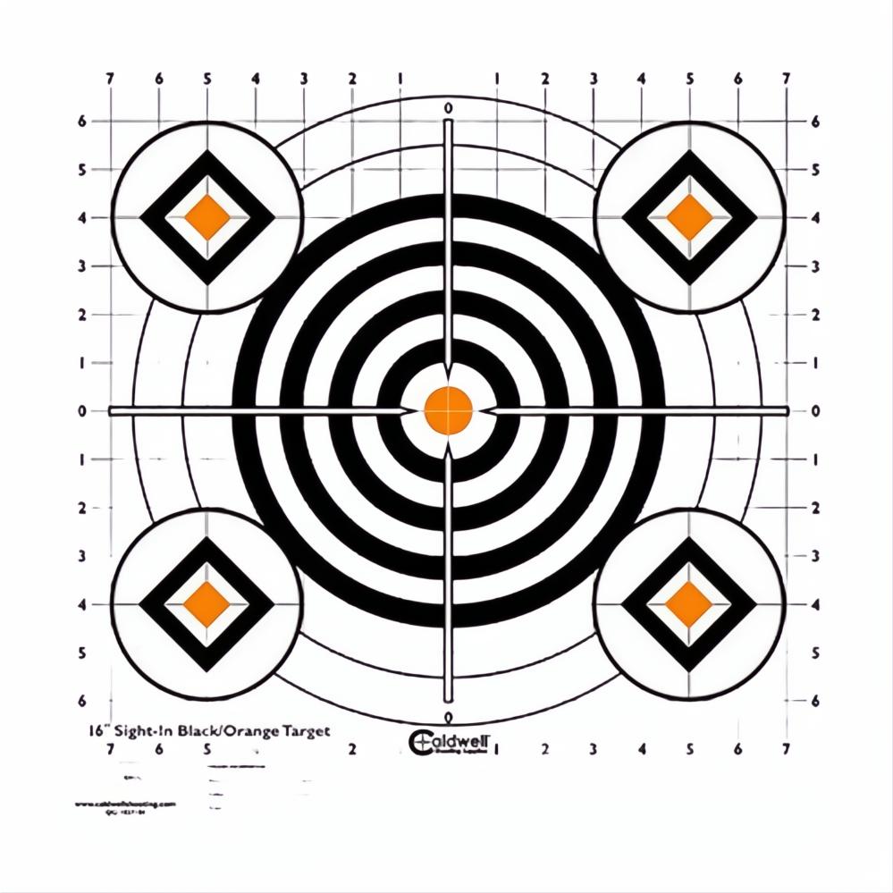 Caldwell Paper Target Bullseye