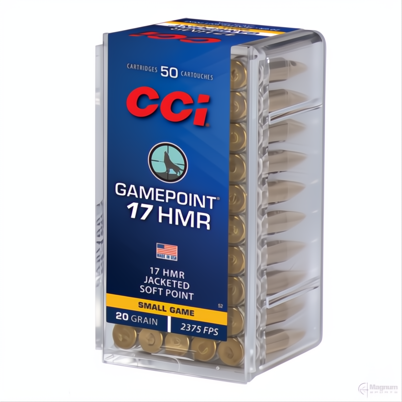 Cci 17HMR 20gr GAME POINT JSP 2375FPS