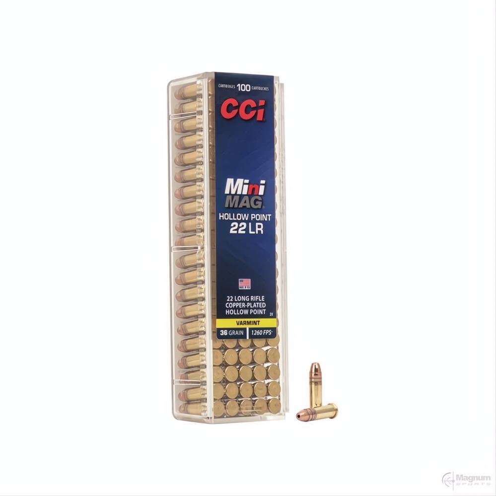 Cci 22LR MINI MAG 36gr HV HP