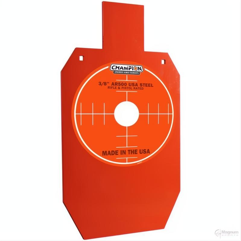 Champion Ar500 Centrefire Rifle Steel Target 3/8" Ipsc