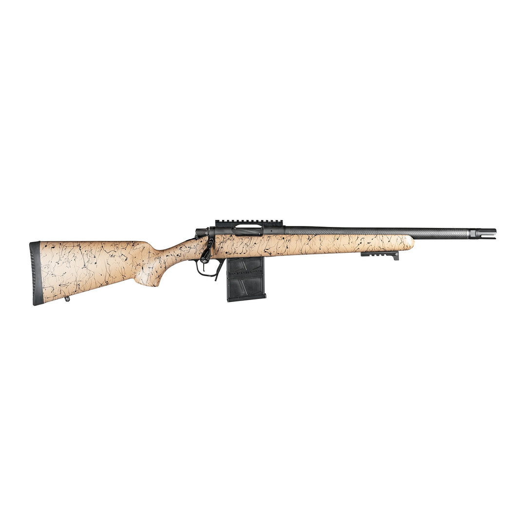 Christensen Arms Ridgeline Scout .223 Rem, black Cerakote with tan carbon fibre stock