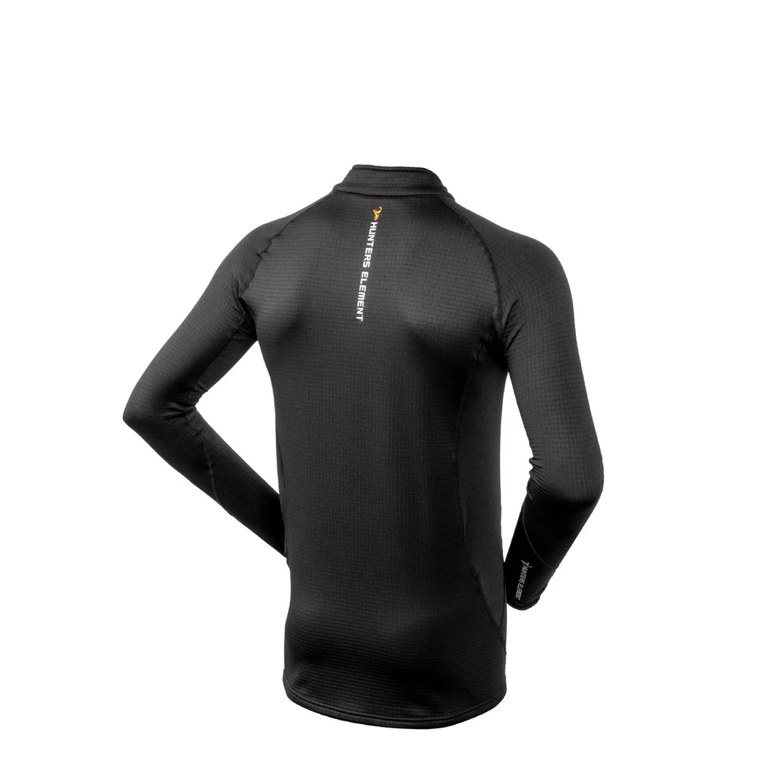 Hunters Element Core+ LS Zip Black