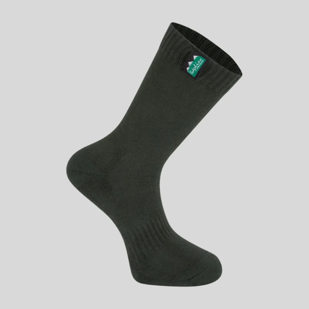 Ridgeline Cotton Work Socks Mid Length (3 Pack)