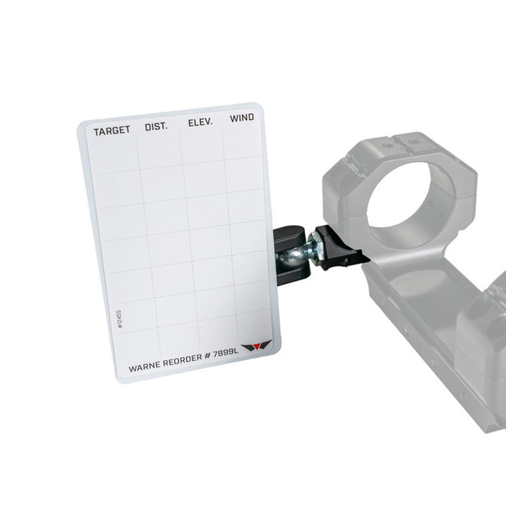 Warne Data Card Holder Precision Mount