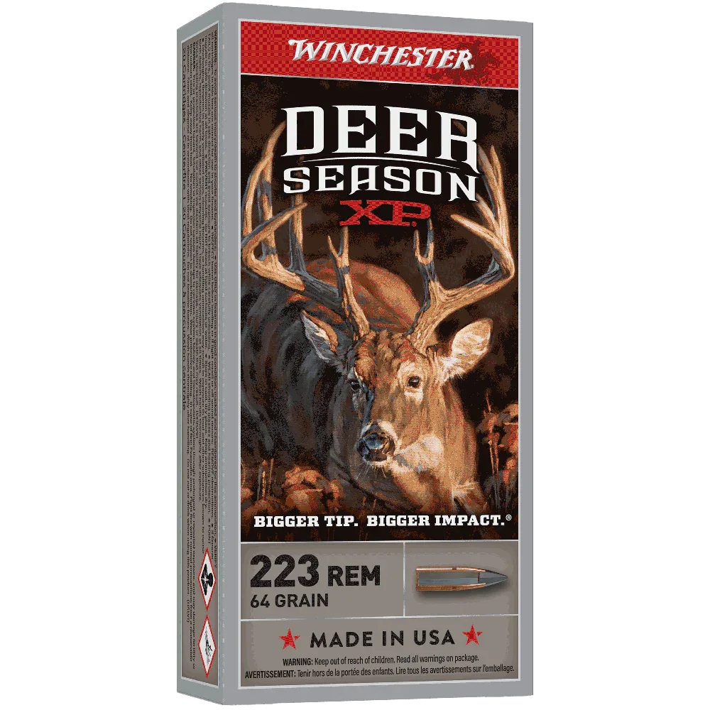 Winchester Deer Season 223Rem 64gr XP - Magnum Sports