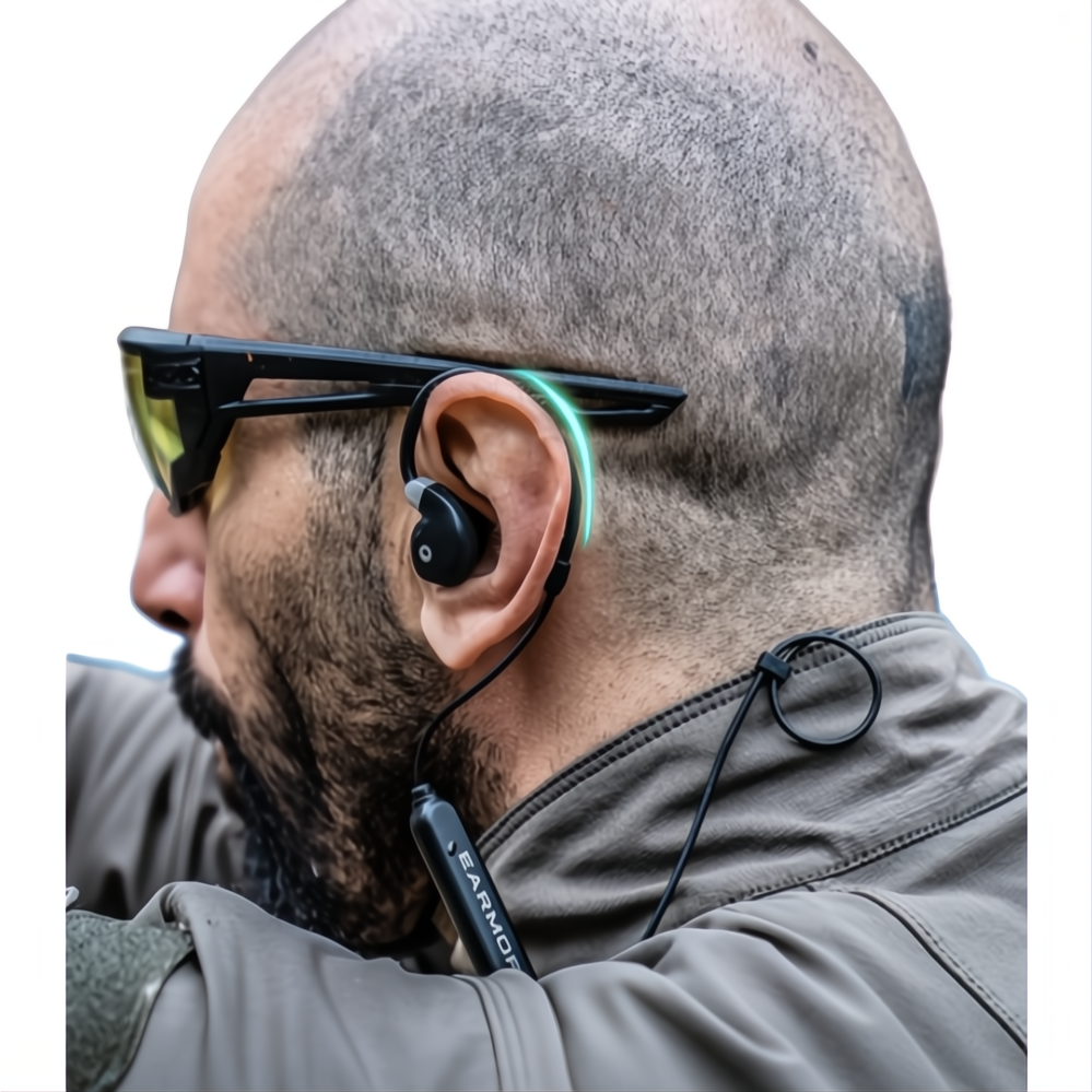 Earmor M200T Bluetooth Electronic Earplugs - Neck Band