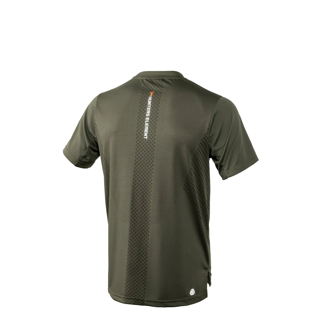 Hunters Element Eclipse Tee V2 Forest Green