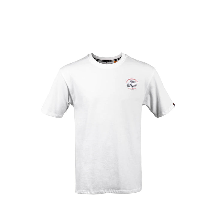 Hunters Element Explore Tee Off White
