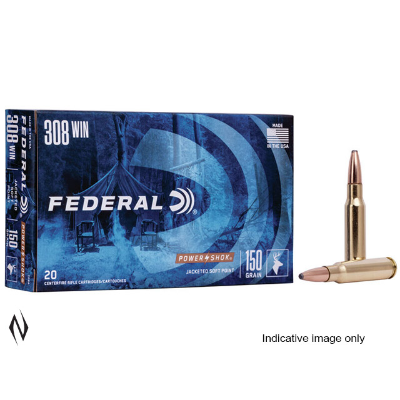 Federal 308 Win 180gr SP POWER-SHOK