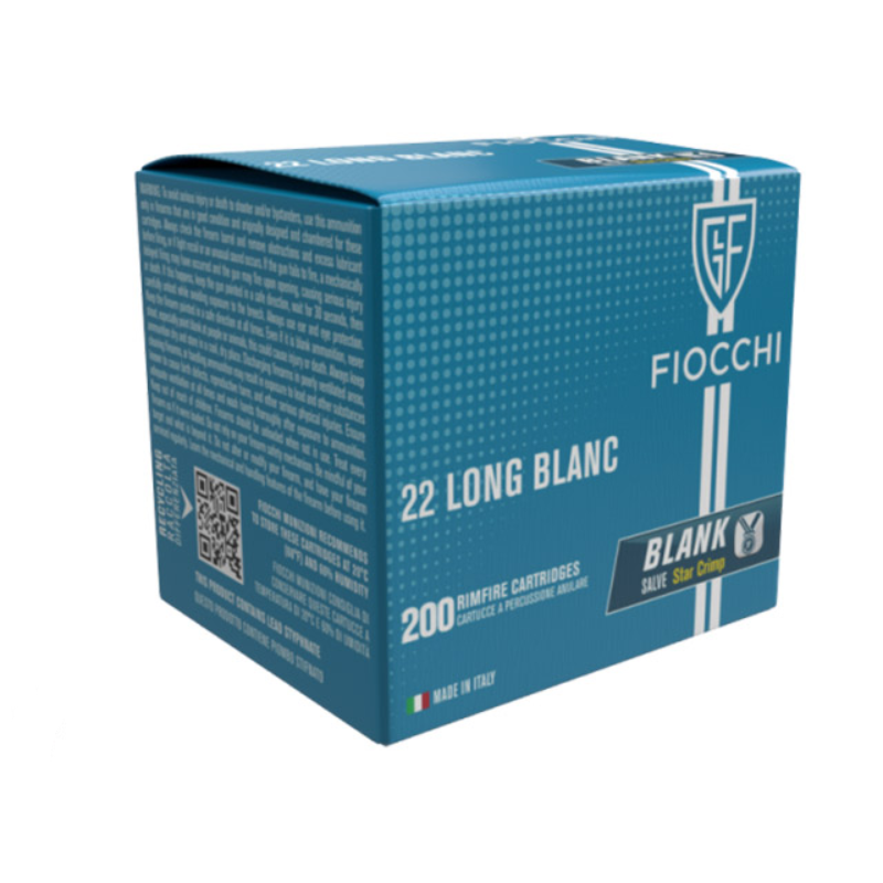 FIOCCHI 22LR SALVE BLANK HUMANE (200pk)