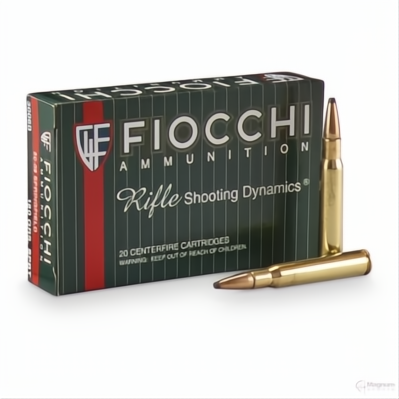 FIOCCHI AMMUNITION 30-06 180GR SP 20PK