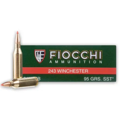 FIOCCHI AMMUNITION 243 WIN 95GR SST POLYMER TIP 20PK - Magnum Sports