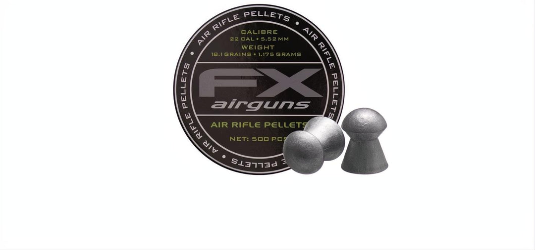 FX Premium Pellets (Diabolo JUMBO EXACT HEAVY) cal .22 / 5.52mm / 18.13gr (500 pcs)