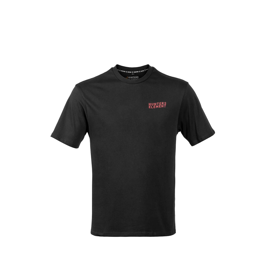Hunters Element Fallow Skull Tee Black