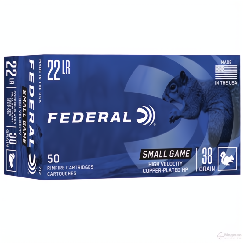 Federal 22LR 38gr HP HV GAME-SHOK