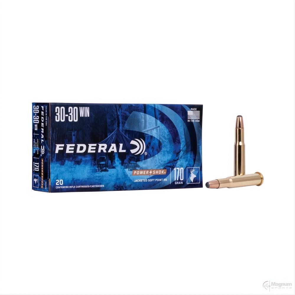 Federal 30-30 Win 170gr RN POWER-SHOK