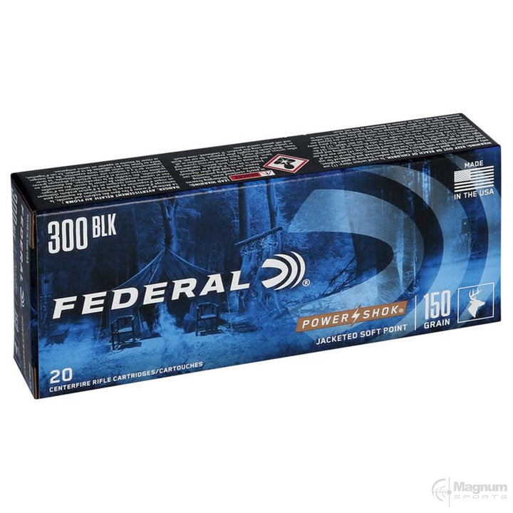 Federal 300AAC BLACKOUT 150gr SP POWER-SHOK