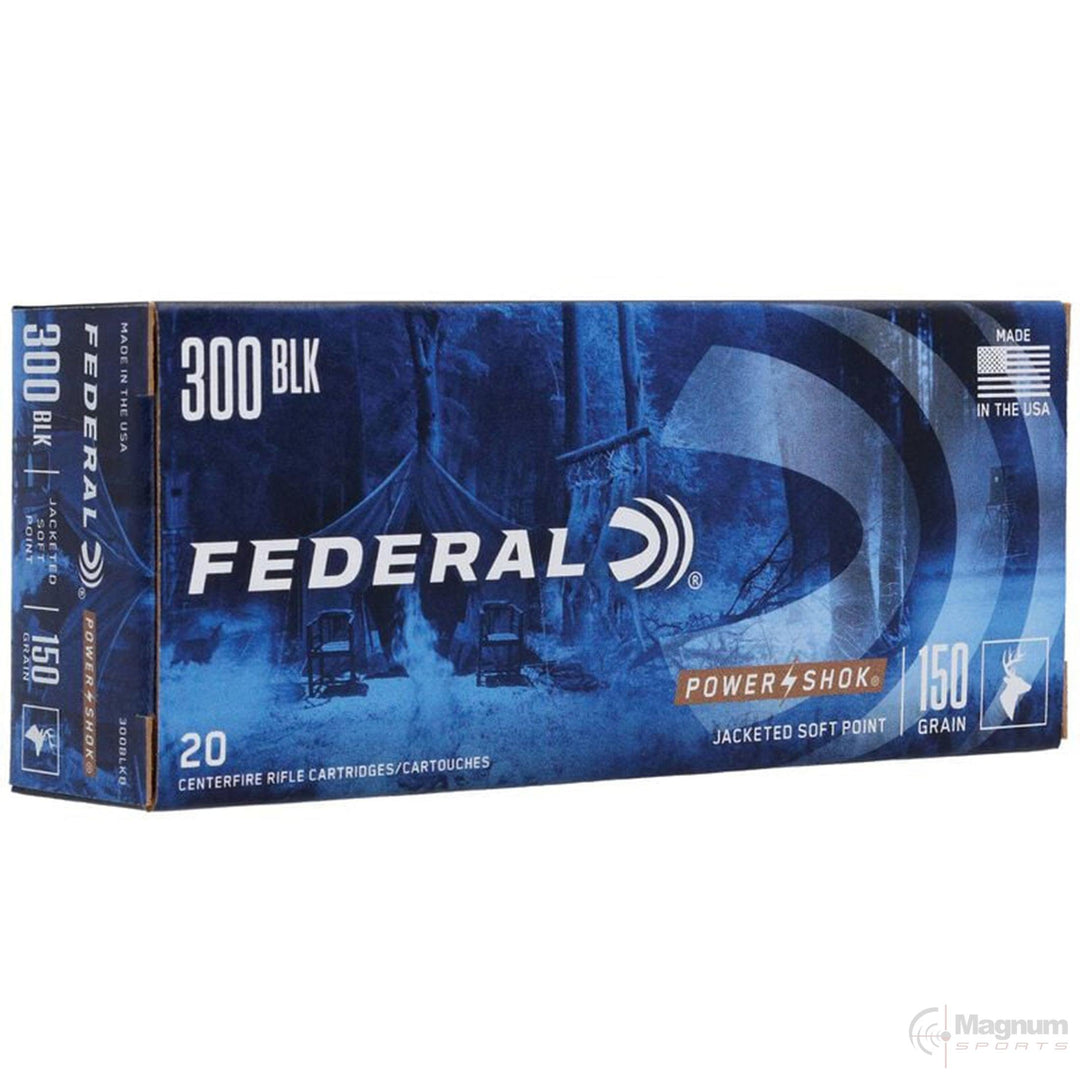 Federal 300AAC BLACKOUT 150gr SP POWER-SHOK