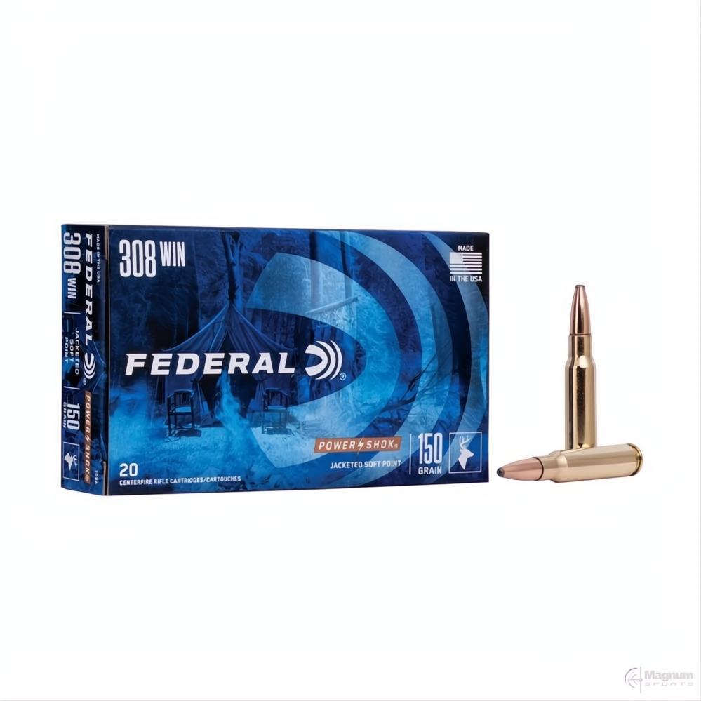 Federal 308 Win 150gr SP POWER-SHOK