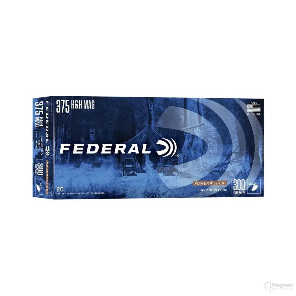 Federal 375 H&amp;H 300gr SP POWER-SHOK