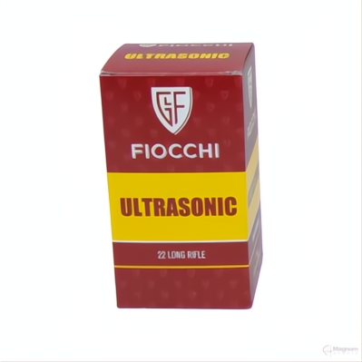Fiocchi Ammunition 22LR 40GR ULTRASONIC CPLRN 1368FPS 50PK