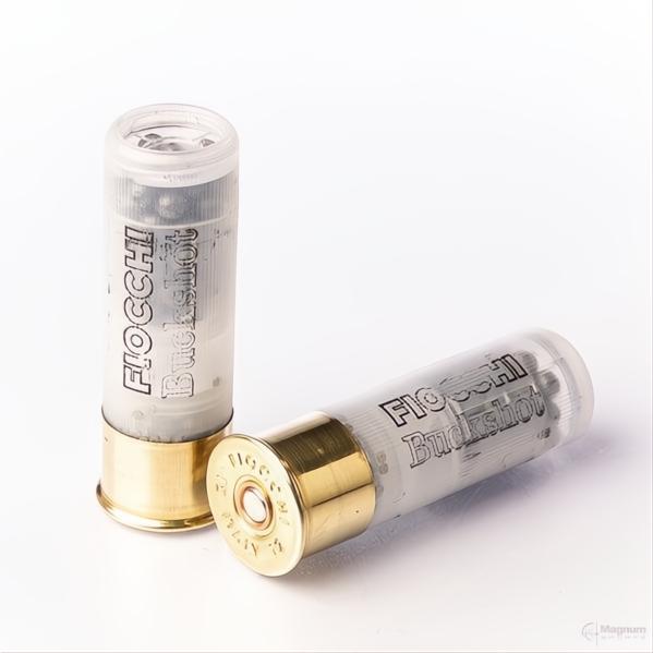 Fiocchi Ammunition FIOCCHI 12G 00 BUCKSHOT 8 PELLET 8.6MM 33GM
