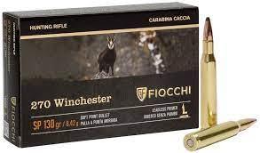 FIOCCHI AMMUNITION 270 WIN 130GR SP 20PK - Magnum Sports