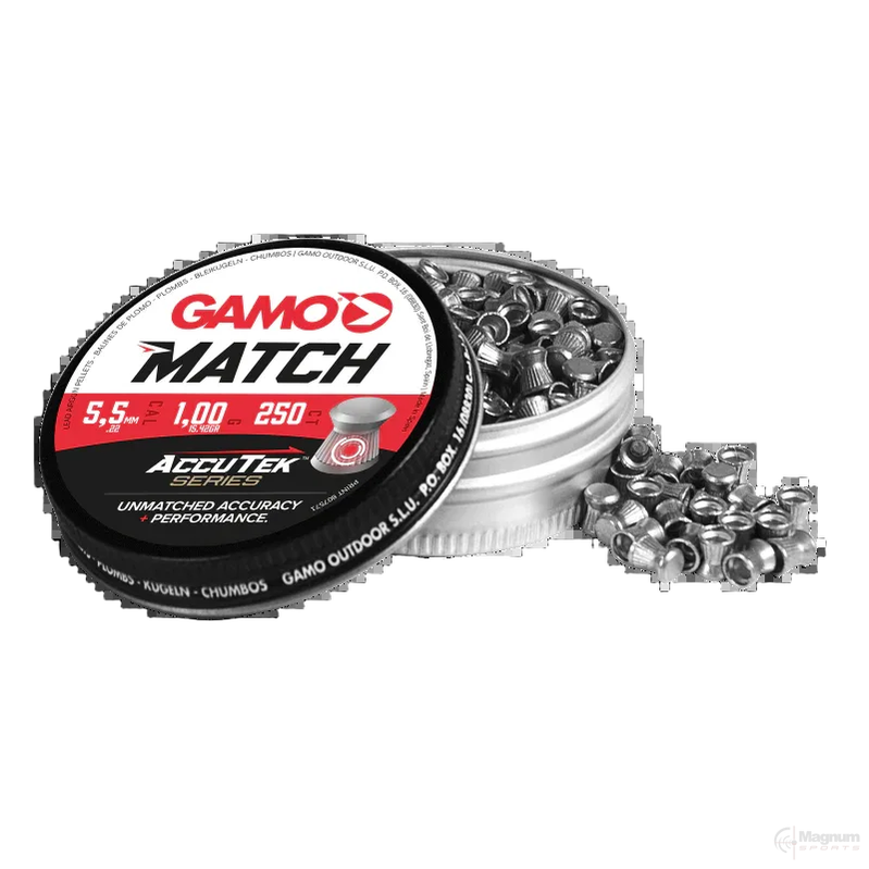 Gamo Accutek Match Pellets .22 (250/tin)