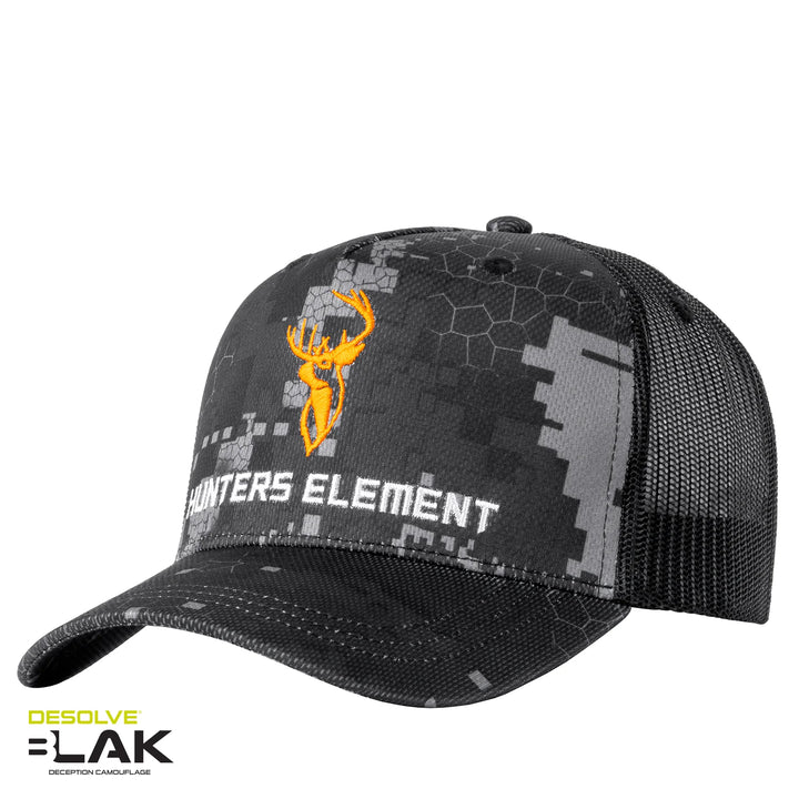 Hunters Element Granite Trucker Cap Desolve Black