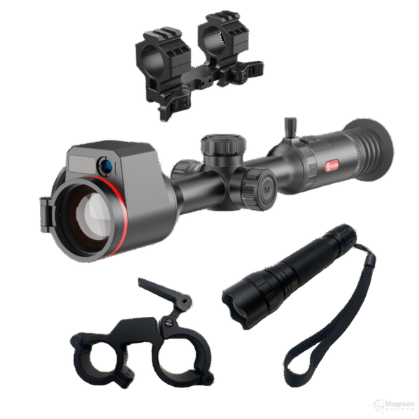 Guide TU1250M 3.0 Dual Nigh Vision & Thermal Scope, With Free QR Mount & IR Torch