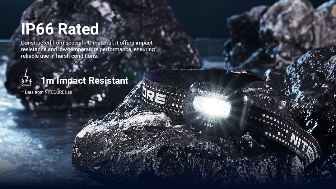 Nitecore HA13 RGB Outdoor AAA Headlamp (2026)