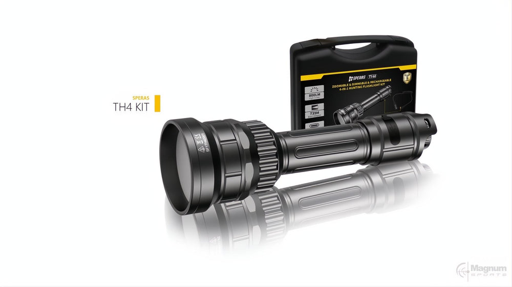 HIKMICRO ALPEX 4K A50EL 50mm 3840x2160 Night Vision Scope with LRF + Speras TH4K