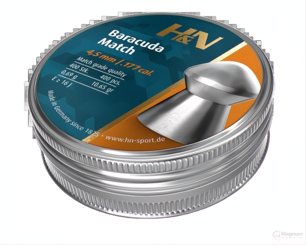 H&amp;N-BARACUDA MATCH .177 (400pk)