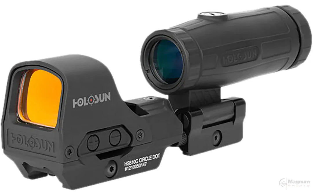 HOLOSUN HE510C-GR &amp; HM3X Magnifier Combo