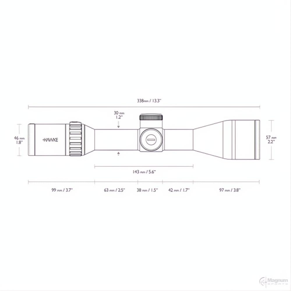 Hawke Endurance 30 FD 3-18x50 SF