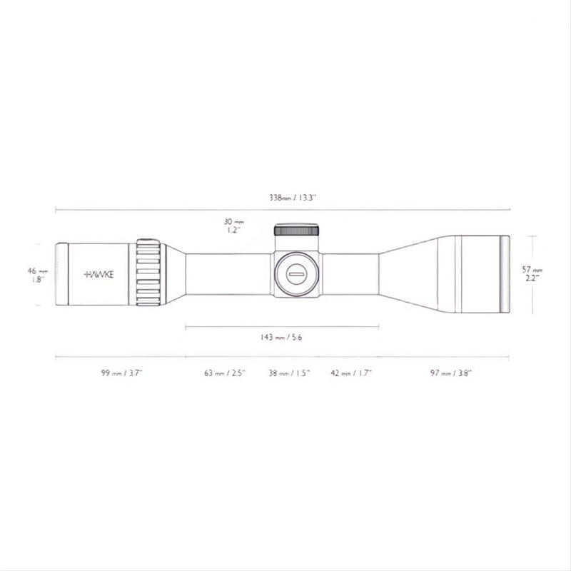 Load image into Gallery viewer, Hawke Endurance 30 FD 3-18x50 SF
