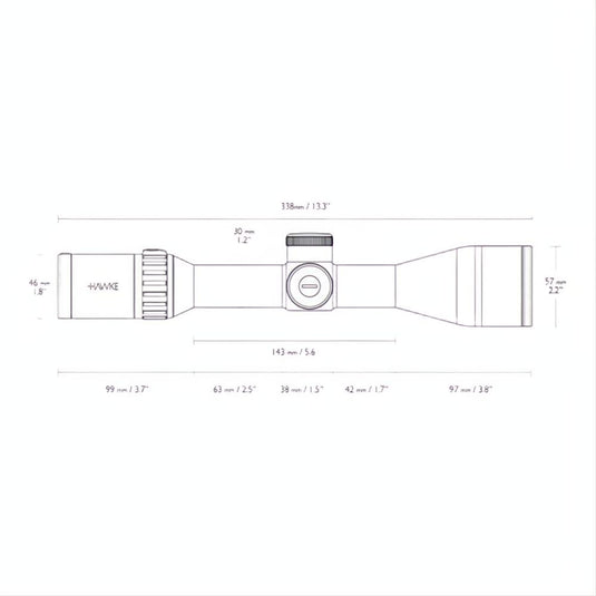 Hawke Endurance 30 FD 3-18x50 SF