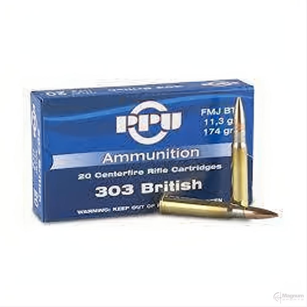 Highland 303 British 174gr FMJ Boat Tail
