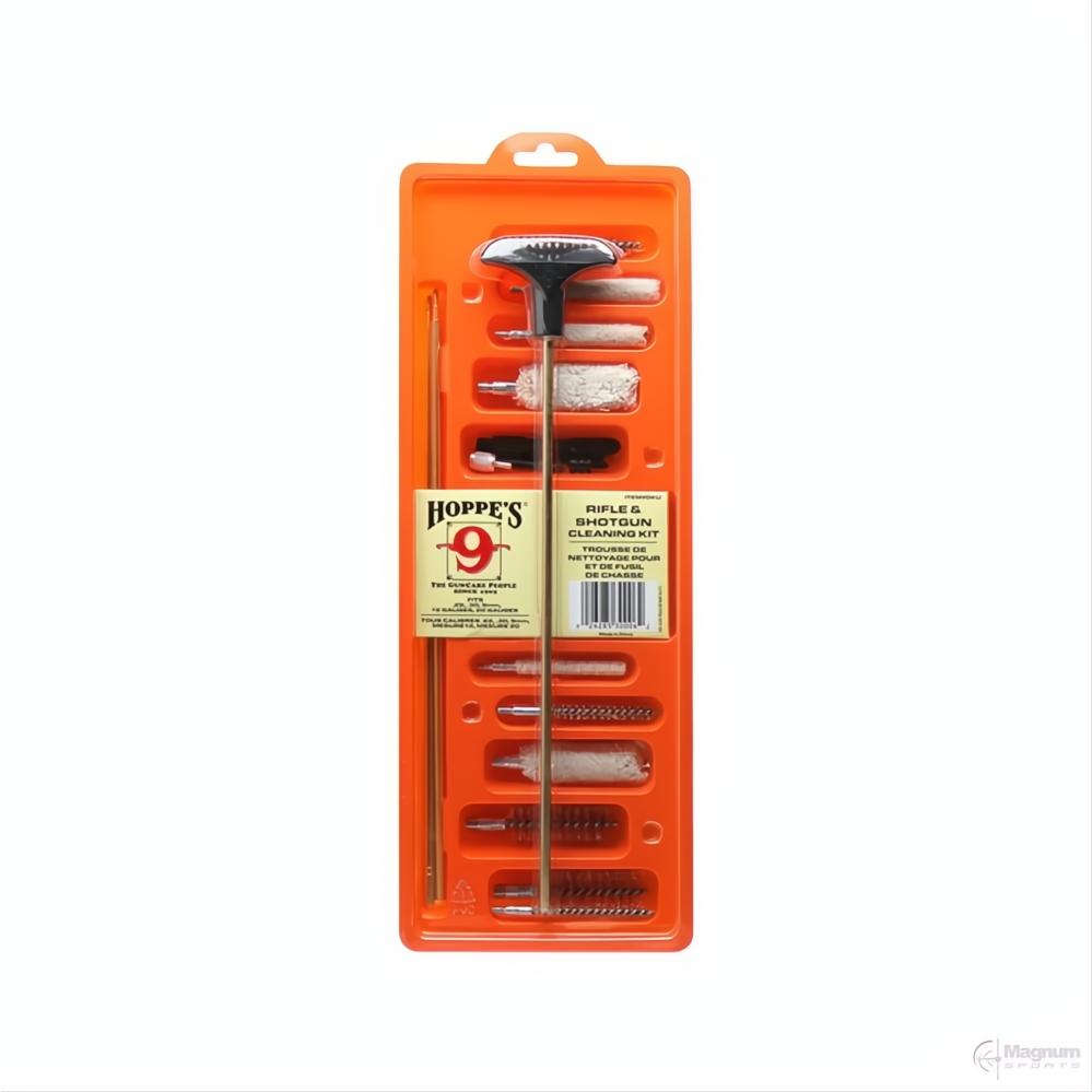 Hoppes Dry Cleaning Kit Universal All Brushes And Brass Rod