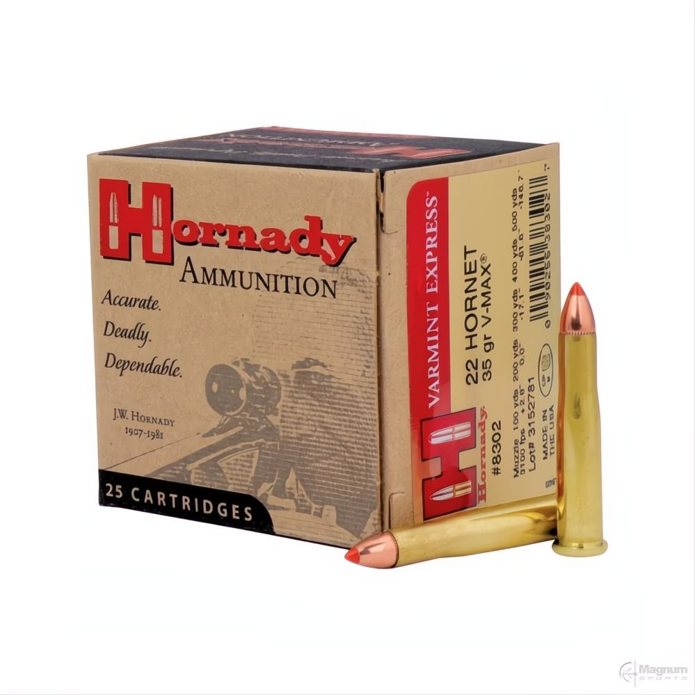 Hornady 22 HORNET 35gr VX