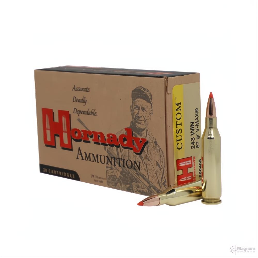 Hornady 243 WIN 87gr V-MAX