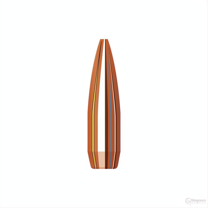 Hornady 30 Cal (.308 Diameter) BTHP 168gr Projectiles