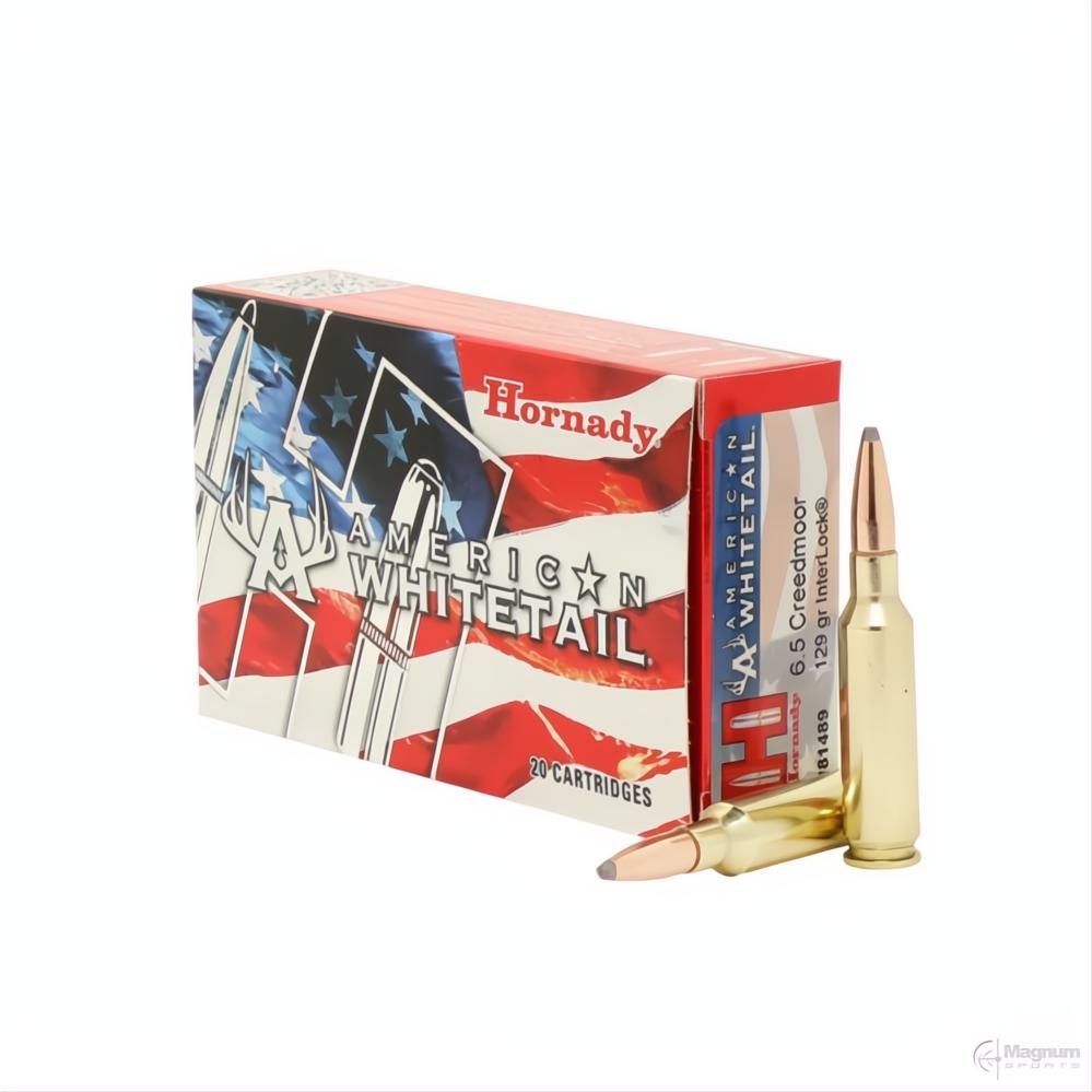 Hornady 6.5 CREEDMOOR 129gr SP AW