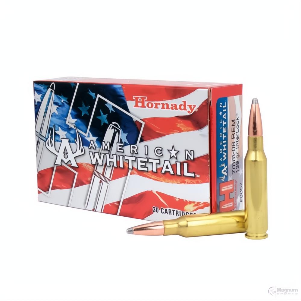 Hornady 7MM-08 139gr SP AW