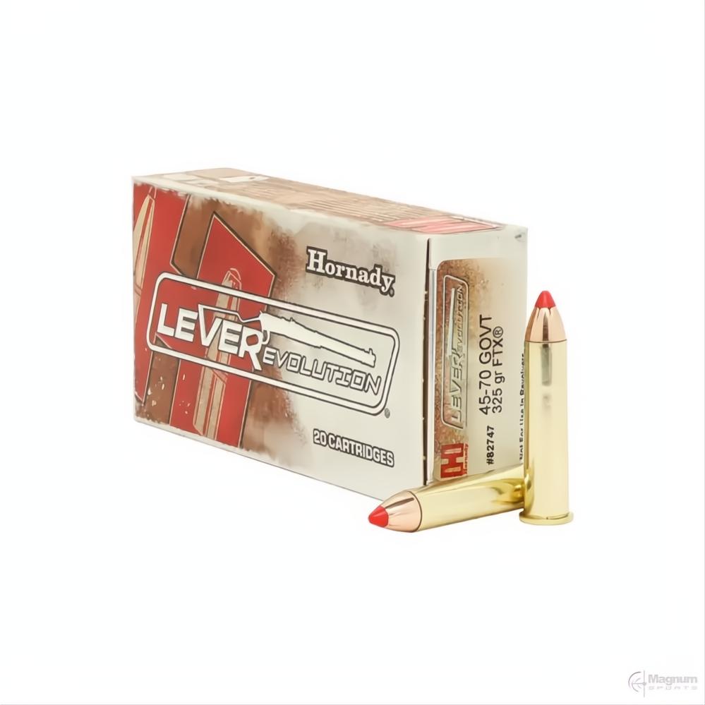 Hornady Ammo 45-70 Govt 325 GR Lever Evolution