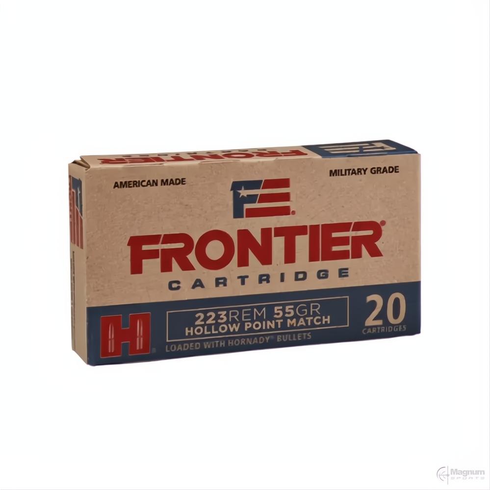 Hornady FRONTIER 223 REM 55gr HOLLOW POINT MATCH