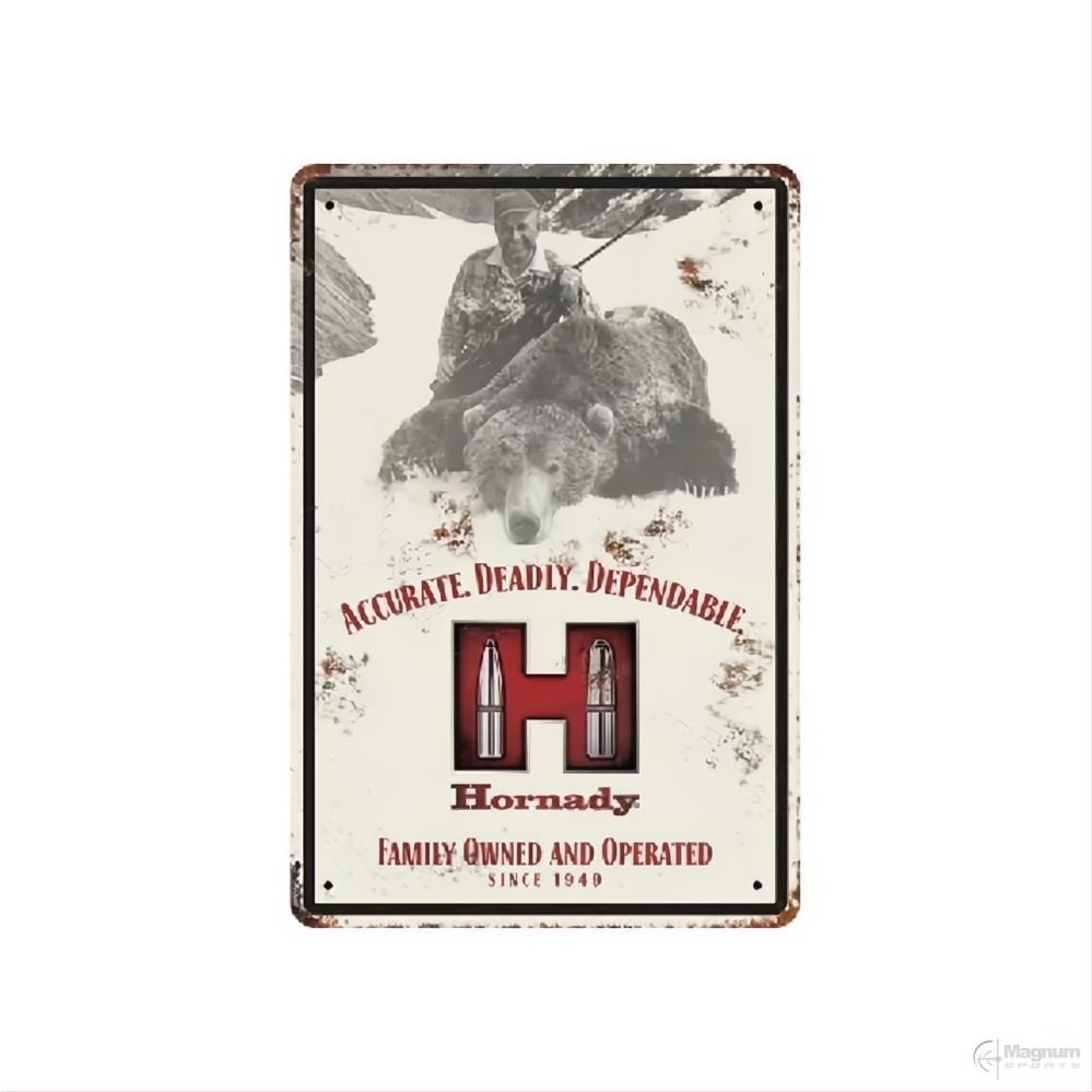 Hornady Joyce Tin Sign