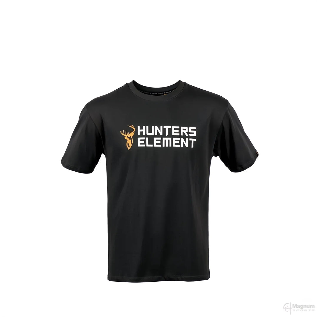 Hunters Element Block Tee Black